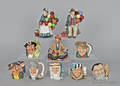Collection of Royal Doulton Toby mugs and figures