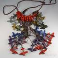 Whimsical Transportation Fringe Necklace
