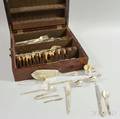International Royal Danish Sterling Silver Partial Flatware Service and Tableware