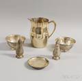 Seven Pieces of Sterling Silver Hollowware