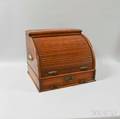 Mahogany Rolltop Desk Box