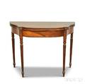 Federal Inlaid Mahogany Card Table