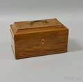 Inlaid Mahogany Document Box