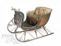 New York painted sleigh