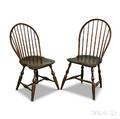 Two Bowback Windsor Side Chairs