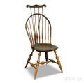 Wallace Nutting Braced Combback Windsor Side Chair