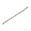 14kt Gold and Diamond Bracelet