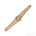 14kt Gold and Diamond Covered Wristwatch