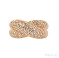 18kt Gold and Diamond Colisee Ring Cartier