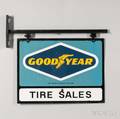 Goodyear Tire Sales Doublesided Sign on Bracket