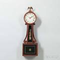 Mahogany Patent Timepiece or Banjo Clock