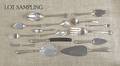 Gorham sterling silver Old French pattern flatware service