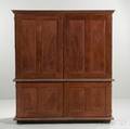 Howard  Davis Grainpainted Standard Balance and Measures Cabinet