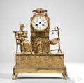 Earl of Bordeaux Gilt Shelf Clock