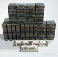 Cased Sets of Keystone View Co Stereoview Library Cards