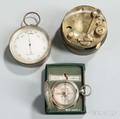 Watkins Charing Cross Pocket Sextant and Two Other Instruments