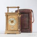 J Dauer Hour Repeating Carriage Clock