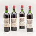 Chateau Lafite Rothschild 1966 4 bottles