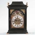 Ebonized Austrian Quarterstriking Bracket Clock