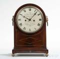 James Tupman Mahogany Regency Bracket Clock