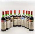 A Decade of Chateau Mouton Rothschild 10 bottles