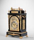 English Dual Chime Library Clock
