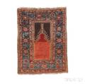 Central Anatolian Prayer Rug