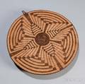 Pima Coiled Basketry Plaque
