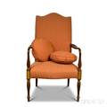 Federalstyle Mahogany Lolling Chair