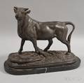 Bronze Figure of a Bull