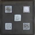 Two Framed Group of Art Glass Tiles