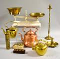 Group of Assorted Metal Decorative Items