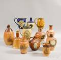 Twelve Assorted Royal Doulton and Doulton Lambeth Ceramic and Stoneware Items