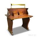 Classicalstyle Carved Mahogany Bank Transaction Table