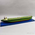 Wooden Cased Ship Model of a Tanker