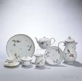 Meissen Floraldecorated Porcelain Tea Service