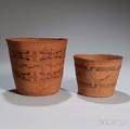 Two Tlingit Twined Baskets