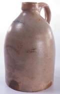 Bangor Maine Stoneware Jug Circa 1900
