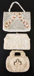 Vintage Seed Beaded Evening Bags Trio