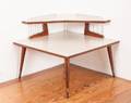 Atomic Era Two Tier Corner Table