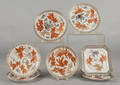 Seven Chinese export porcelain plates 19th c