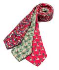 A Group of Three Hermes Silk Ties
