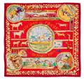 An Hermes 90cm Silk Scarf