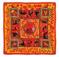 An Hermes 90cm Silk Cashmere Scarf