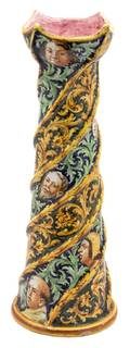 An Italian Majolica Vase