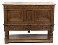 A Renaissance Revival Carved Oak Side Cabinet