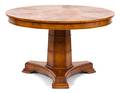 A Louis Phillipe Style Pedestal Table