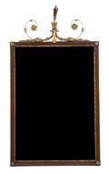 A Neoclassical Carved Giltwood Mirror