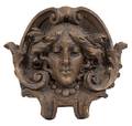 An Art Nouveau Style Plaster Wall Mount