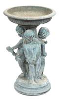 A Bronze Fountain with Circular Bowl